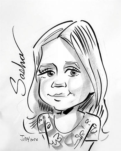 Classy Childrens Caricature