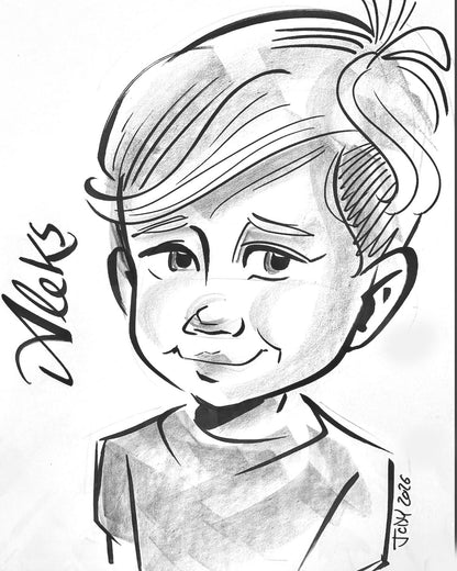 Classy Childrens Caricature